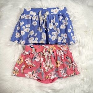 2 Skirts/Skorts